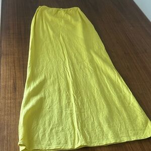 Wild Fable Sunny Yellow Maxi Skirt